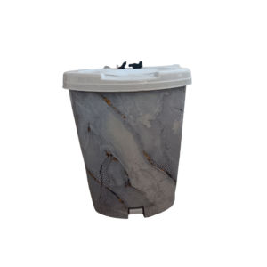 Çöp Kovası Pedallı Büyük Boy Desenli