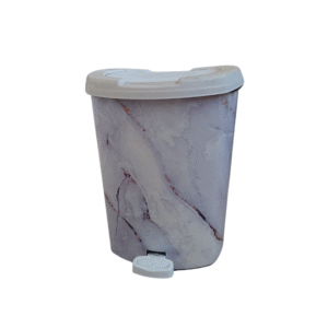 Pedallı Çöp Kovası Desenli Küçük Boy